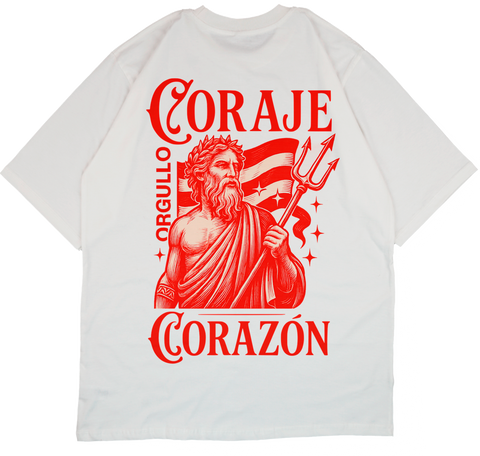 LODUM - ORGULLO CORAJE Y CORAZÓN - CAMISETA