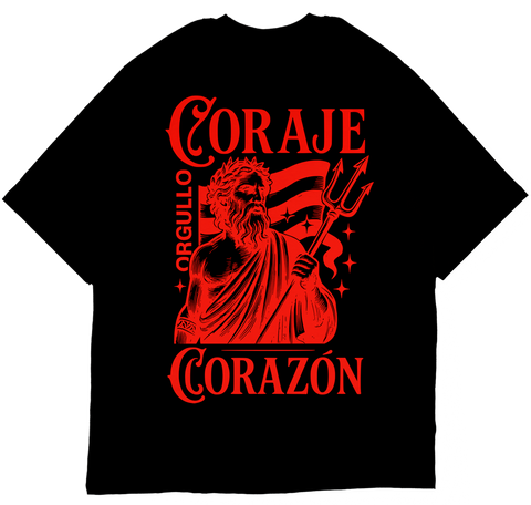 LODUM - ORGULLO CORAJE Y CORAZÓN - CAMISETA