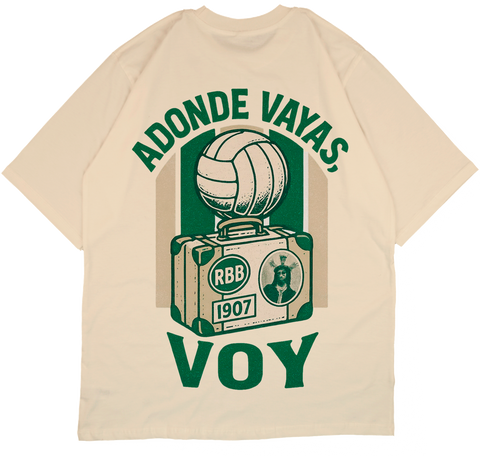 LODUM - ADONDE VAYAS, VOY - CAMISETA