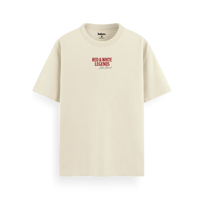 LODUM - RED & WHITE - CAMISETA