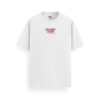 LODUM - RED & WHITE - CAMISETA