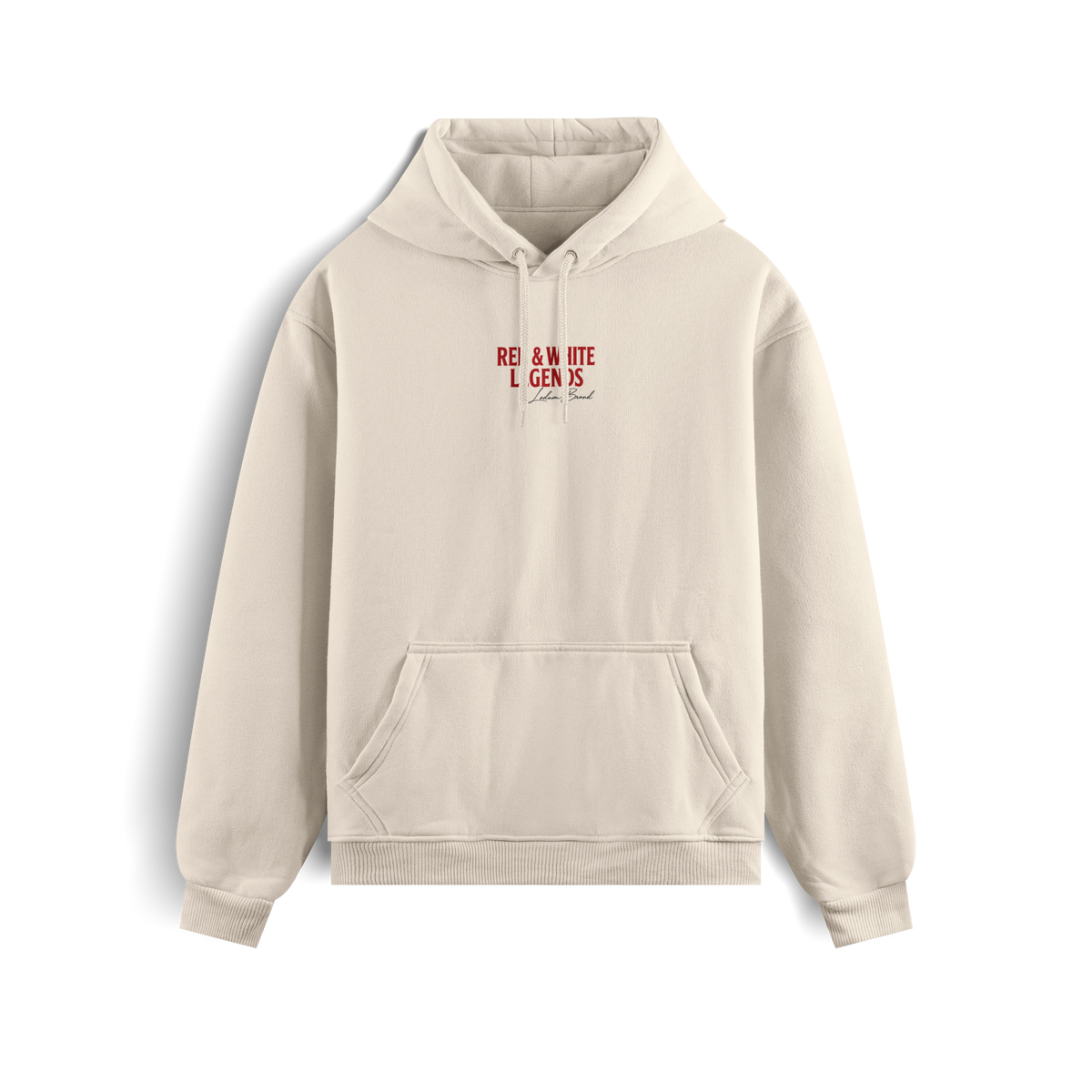 LODUM - RED & WHITE - SUDADERA