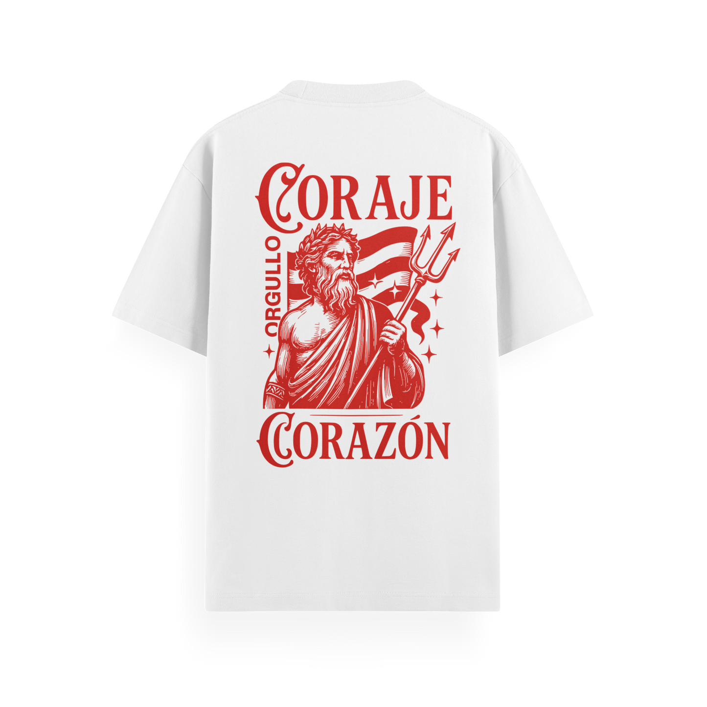 LODUM - ORGULLO CORAJE Y CORAZÓN - CAMISETA