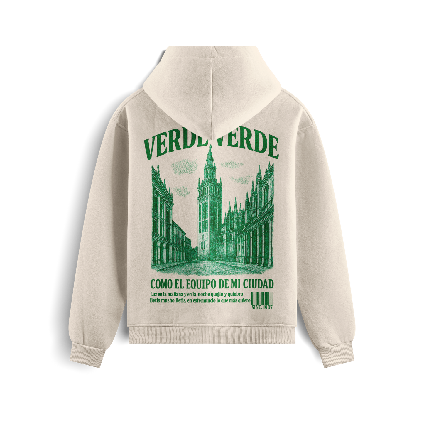 LODUM - VERDE VERDE - SUDADERA