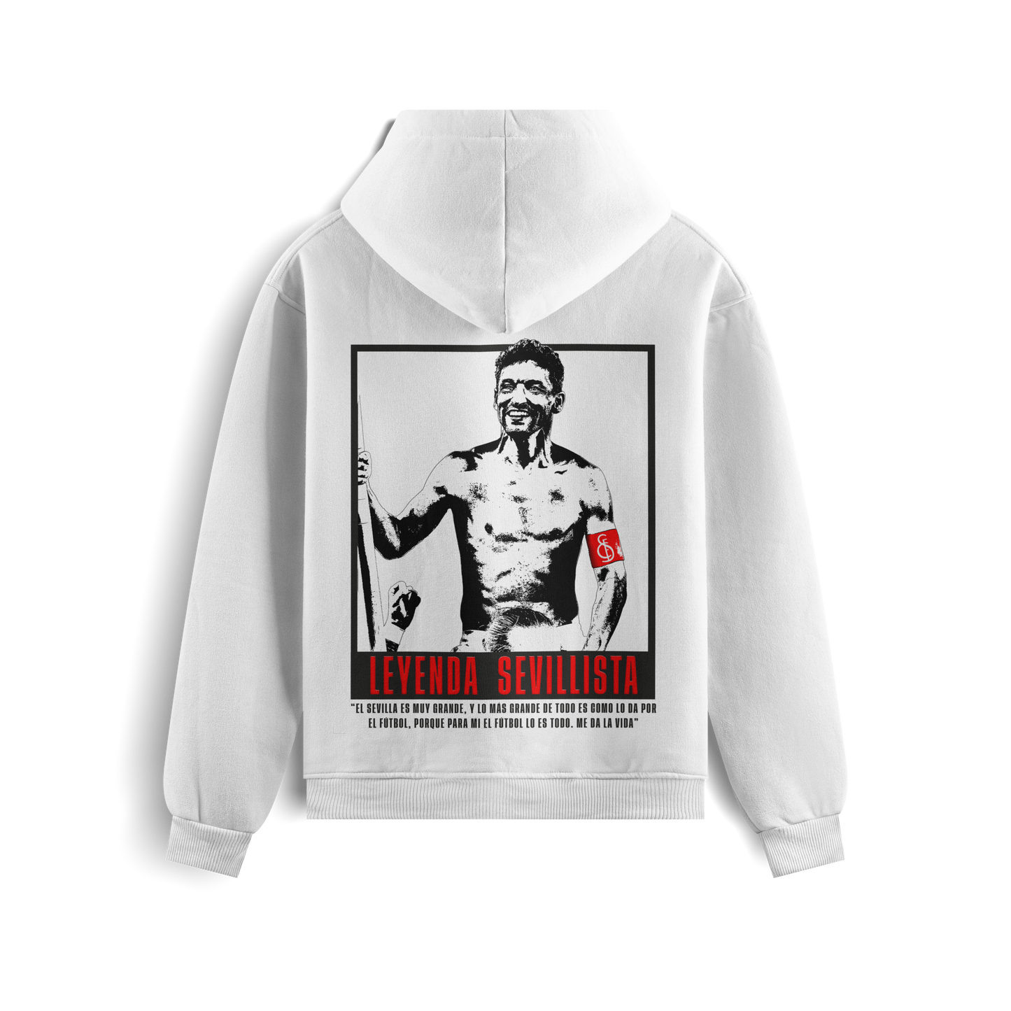 LODUM - LEYENDA ROJIBLANCA - SUDADERA