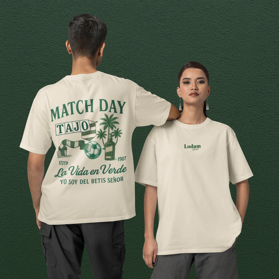 LODUM - MATCH DAY - LA VIDA EN VERDE - CAMISETA