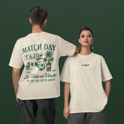 LODUM - MATCH DAY - LA VIDA EN VERDE - CAMISETA