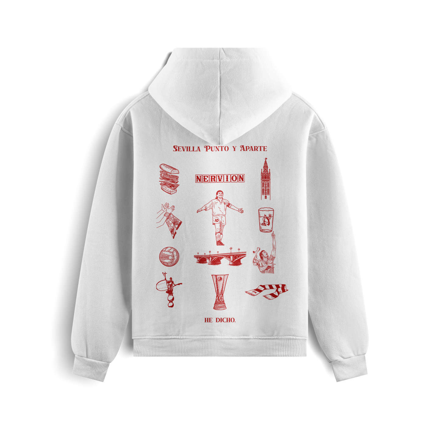 LODUM - SEVILLA PUNTO Y APARTE - SUDADERA